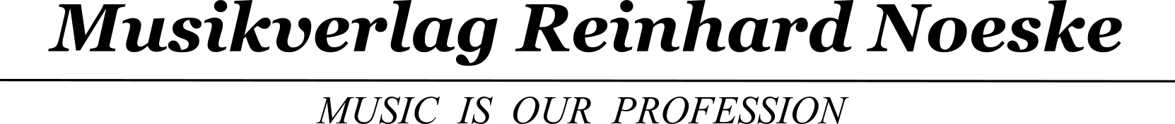 langes Logo Musikverlag Reinhard Noeske