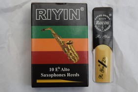 „Riyin“-Blätter für Eb-Altsaxophon, Stärke 2,5 (10Stück)